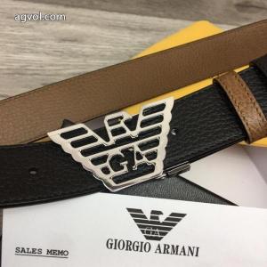 ARMANI春の主役アイテム 注目のポイント ギフトにオススメブランド 激安    ベルト.