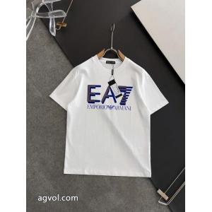 激安 ブランド 通販Tシャツ関税込&追跡案内付 個性的なモデル 都会的な印象ARMANI.