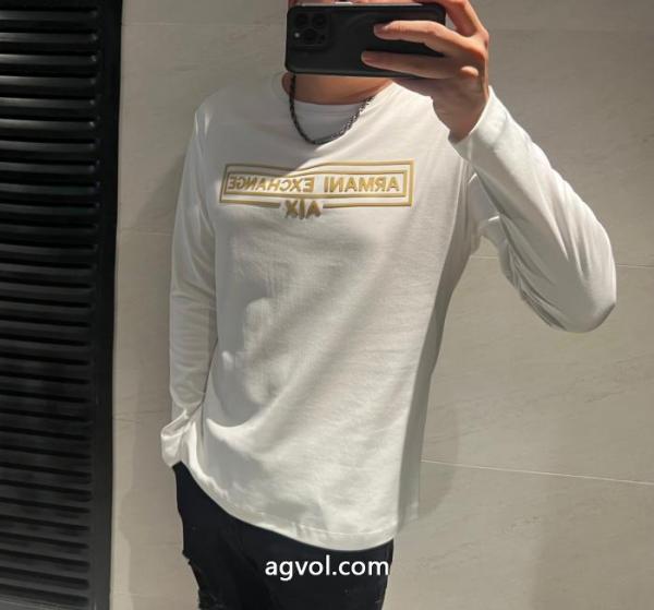 ARMANIブランド 偽物 激安 通販今季流行りの人気新作大人レディなシルエット長袖Tシャツ 1