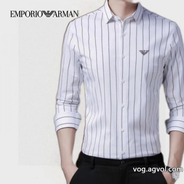 ARMANI長袖シャツブランド 通販2025人気新作が登場鮮度が手に入る 0 