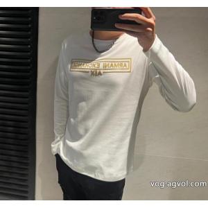 ARMANIブランド 偽物 激安 通販今季流行りの人気新作大人レディなシルエット長袖Tシャツ