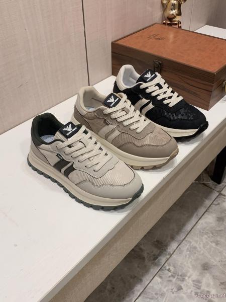 スニーカーARMANIスマートな大人の印象に 品良くおしゃれな 海外限定評価いいブランド スーパー コピー.. 0