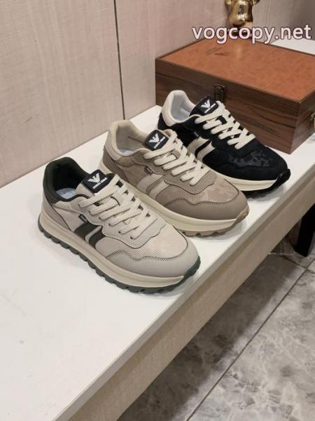 スニーカーARMANIスマートな大人の印象に 品良くおしゃれな 海外限定評価いいブランド スーパー コピー.. 1