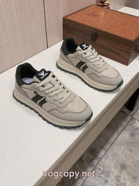 スニーカーARMANIスマートな大人の印象に 品良くおしゃれな 海外限定評価いいブランド スーパー コピー.. 2