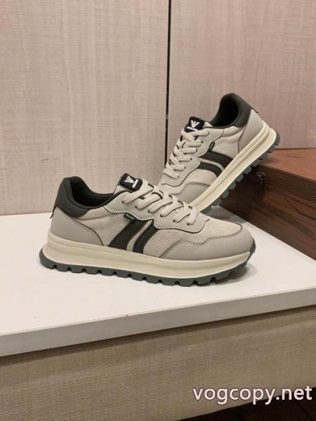 スニーカーARMANIスマートな大人の印象に 品良くおしゃれな 海外限定評価いいブランド スーパー コピー.. 4