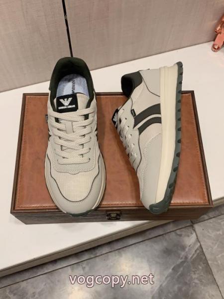 スニーカーARMANIスマートな大人の印象に 品良くおしゃれな 海外限定評価いいブランド スーパー コピー.. 6