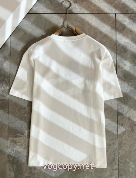 ARMANI半袖Tシャツ清潔感溢れる ファション性の高い 高級素材偽 ブランド 1