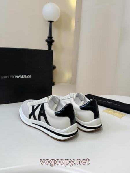 スニーカーレア色入荷 シックでお洒落な 高級感あるARMANIコピー ブランド 通販 安心.. 5