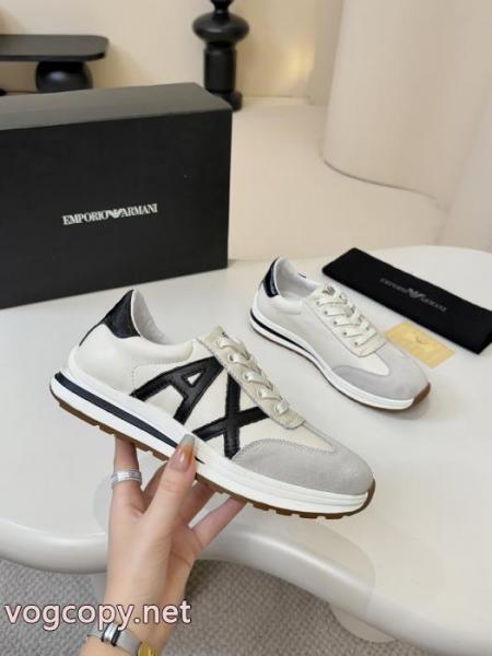 スニーカーレア色入荷 シックでお洒落な 高級感あるARMANIコピー ブランド 通販 安心.. 6