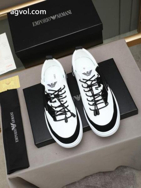 スニーカーARMANIブランド 激安使い勝手の良い お洒落な存在感  海外モデル.. 5 