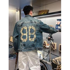 BALENCIAGAデニムコート大人のブランド 気軽に着れる 個性的 コピー 通販